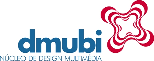 O logótipo do núcleo de Design de Multimédia da UBI